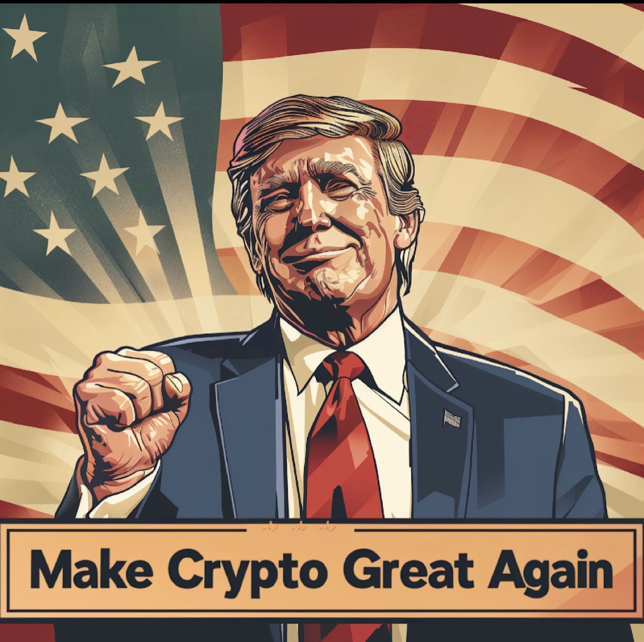 Global Make Crypto Great Again Movement on the Blockchain.