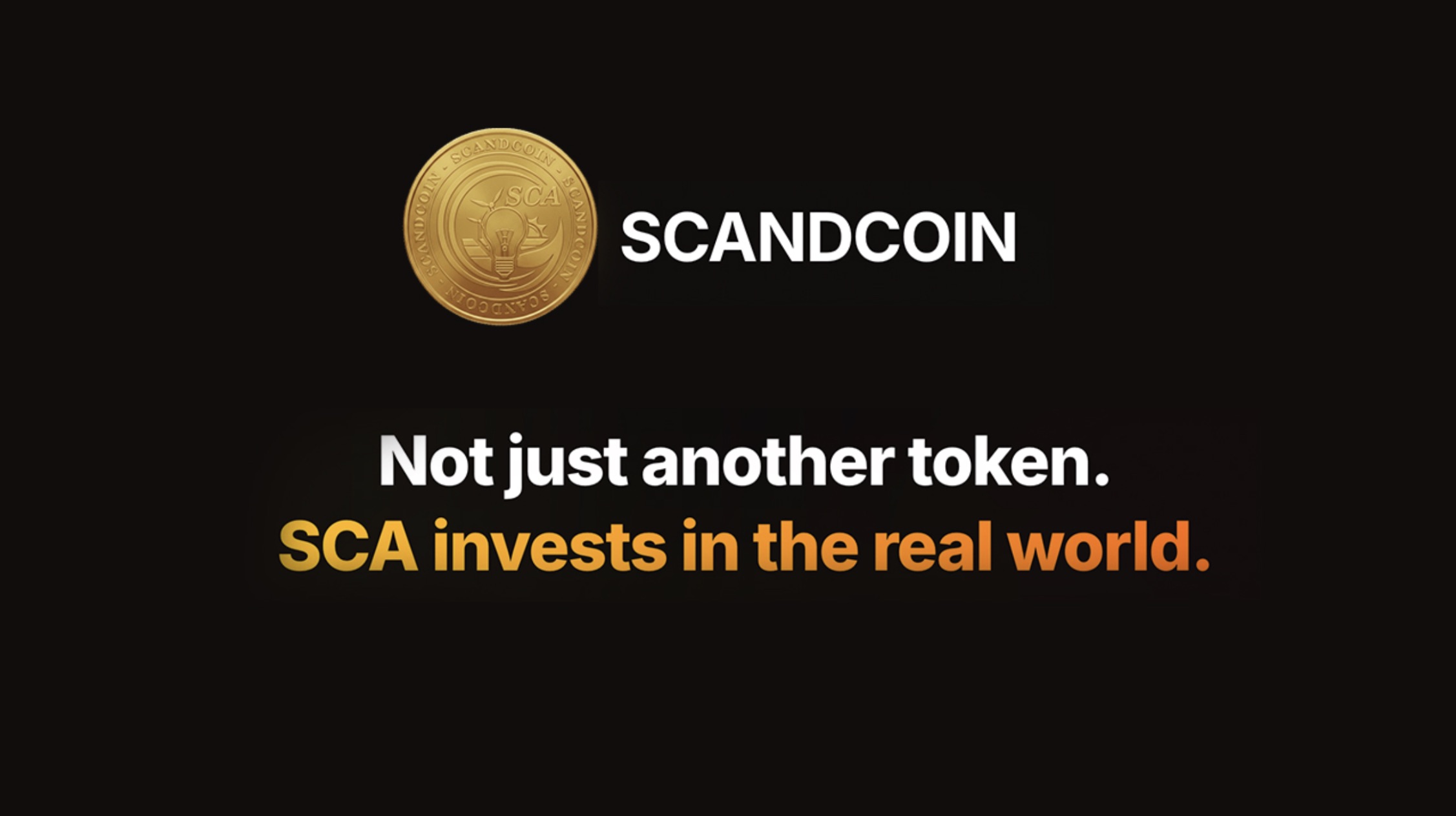 Scandcoin (SCA) Launches Pioneering Platform, Backing Crypto Assets with Real Scandinavian Startup Equity